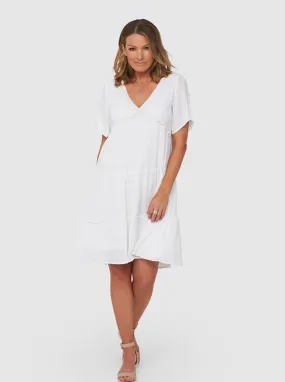 Solid Versatile Casual Dress - Erica Dress