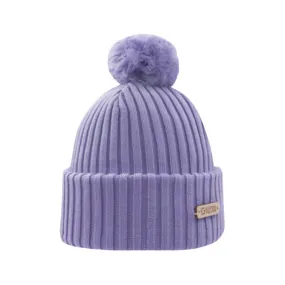 Superyellow Kide Lavender Merino Wool Beanie (Unisex)