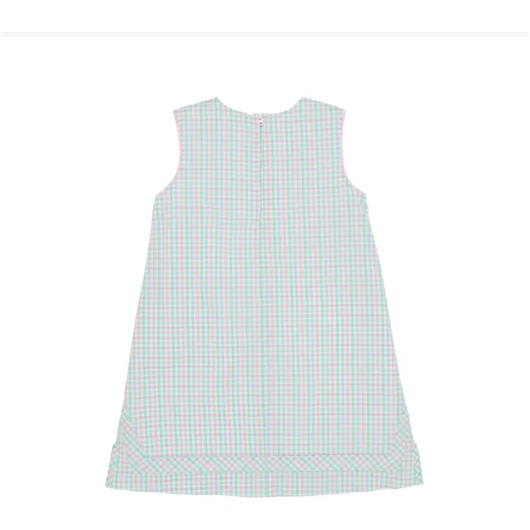 Taylor Tunic Dress- Sir Proper's Preppy Plaid/Palm Beach Pink