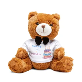 Teddy Bear with Birthday T-Shirt