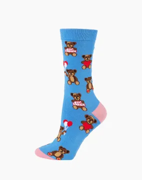 Teddy Bears | Bamboo Women's Socks