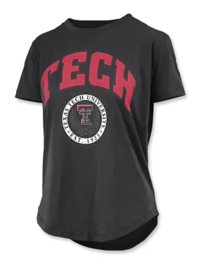 Texas Tech Press Box "Edith Puff" Crew Neck T-Shirt