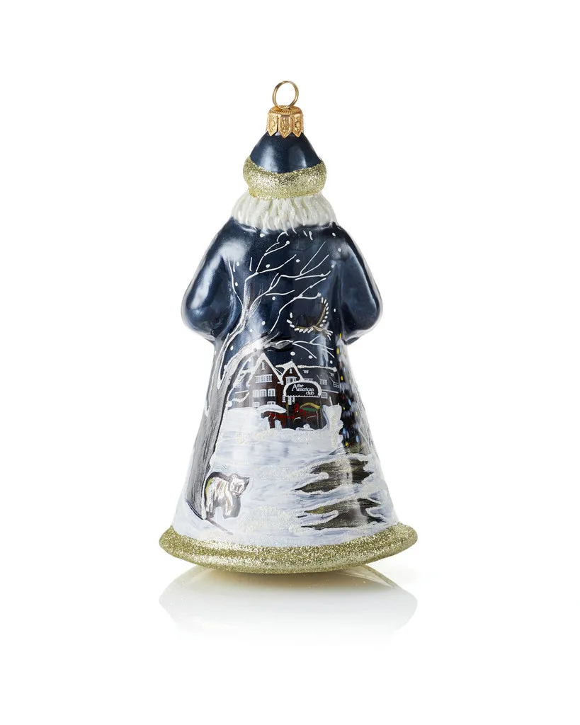 THE AMERICAN CLUB SANTA ORNAMENT