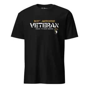 U.S. Army 101st Airborne Veteran Men's T-Shirt