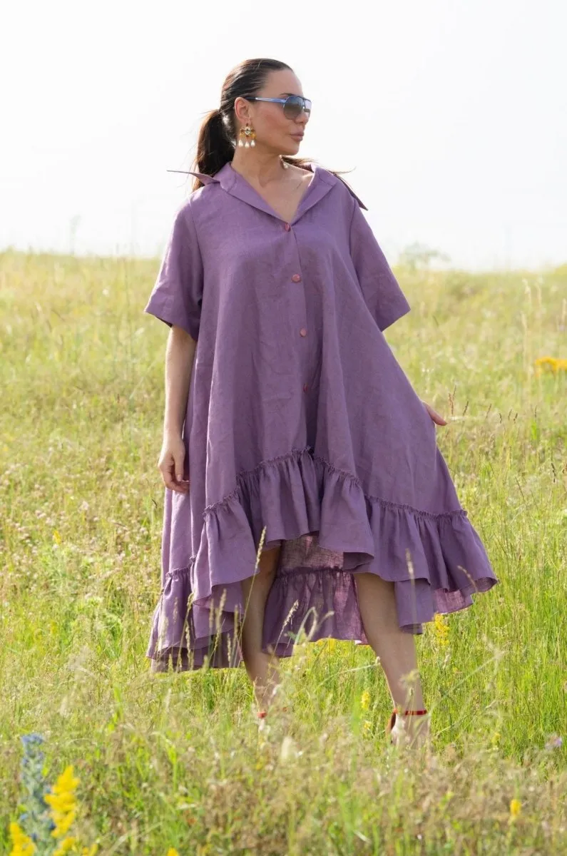 VALERIA Linen Dress