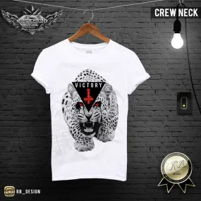 Victory Men's Gepard T-shirt Rawr Fashion Designer Top MD570