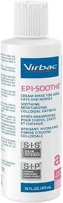 Virbac Epi-Soothe Cream Rinse w/Colloidal Oatmeal for Dogs, Cats & Horses