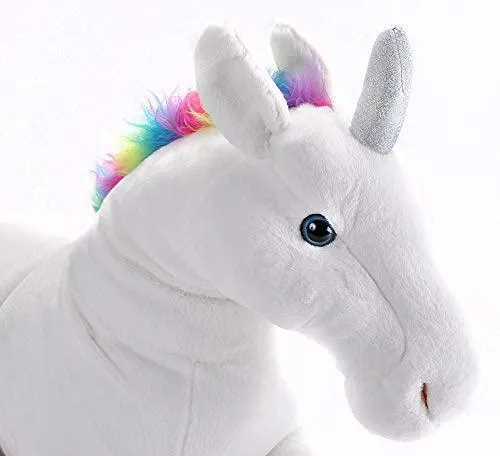 Wild Republic Jumbo Unicorn Plush, Giant Stuffed Animal, Plush Toy, Kids Gifts, Unicorn Party Supplies, 30"