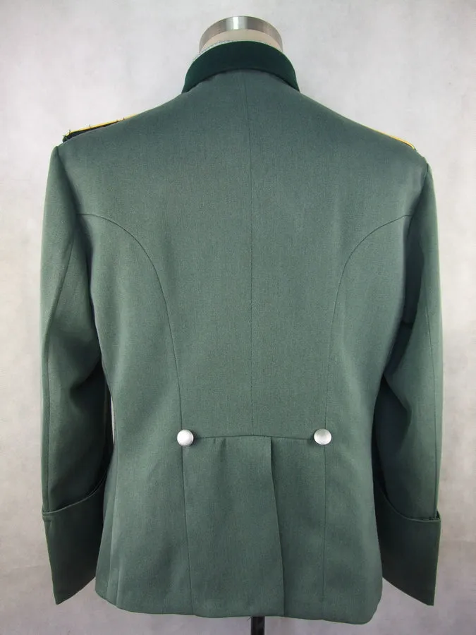 WWII German Wehrmacht WH Gabardine NCO Piped Dress Tunic Jacket